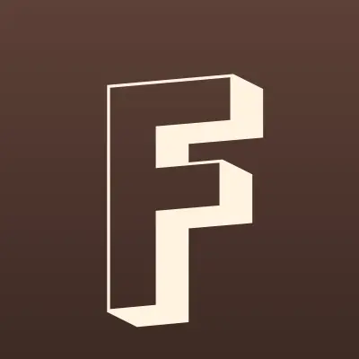 Фруктовый рай, продуктовый магазин, лого-визитка